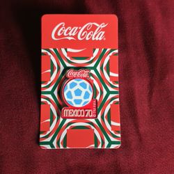 2026 Coca-Cola World Cup Collectible Pin México 70