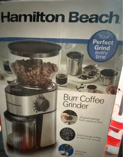 New Hamilton Beach coffee grinder