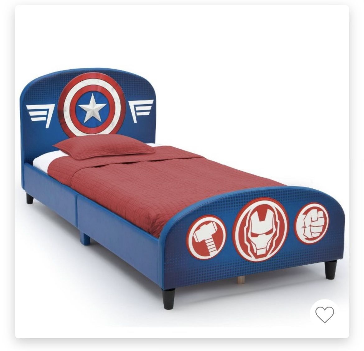 Marvel Avengers Twin Size Kids Bed