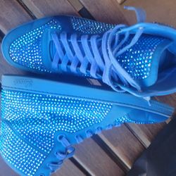 Gucci Swarovski High-Top Sneaker


