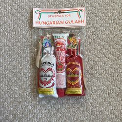 Spice Pack For Hungarian Goulash From Hungary
