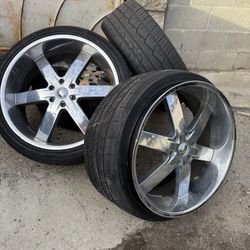 24 Rims For Chevy Silverado Or Tahoe