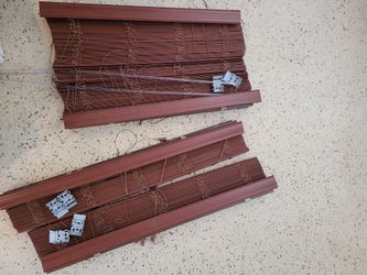 Blinds Wood Effect