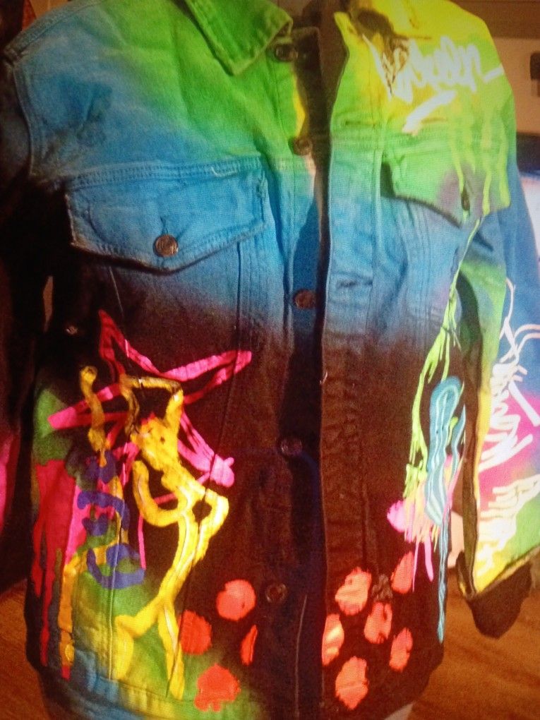 MACKEEN BINGE  DENIM JACKET  XL