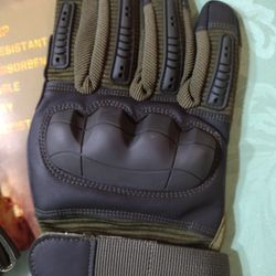 Men's (XL) Tactical Gloves Sports Army Green 