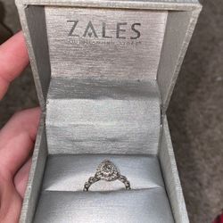 Zales Pear Shaped Ring
