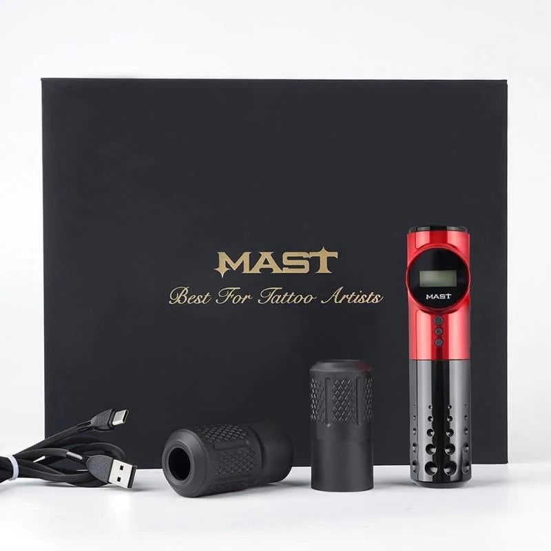 Mast Archer Wireless Tattoo Pen Machine Rotary Powerful Motor by Mcore 2,000mAh Battery by Mastlabs