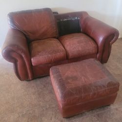 Loveseat Sofa and Ottoman Set--One Low-Price Set Deal