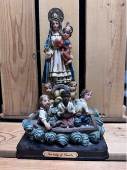 Lady of Charity Statue Resin Figure