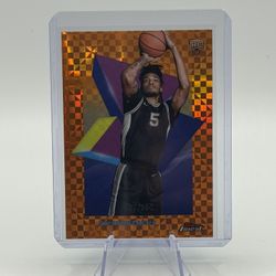 Topps Finest Stephon Castle Orange 127/250