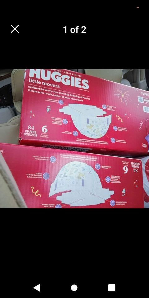HUGGIES SZ 6