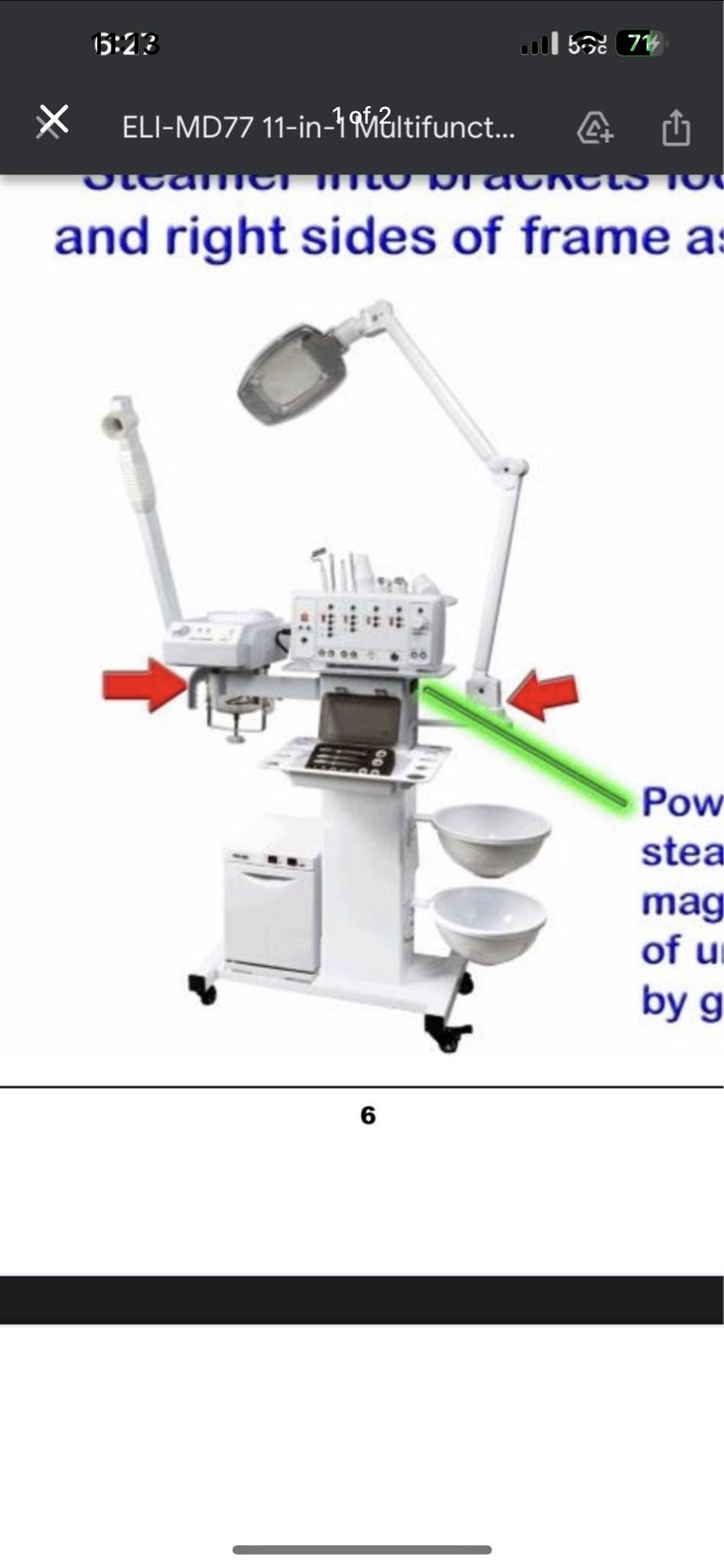 LCL Beauty facial machine