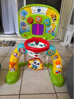 Toddler basketball / soccer goal