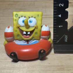 Vintage SpongeBob in a Float PVC Figure #scrappy
