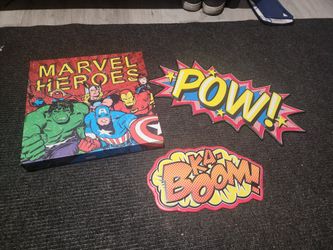 Marvel/DC/Harry Potter WallArt Posters
