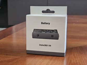 Brand New Insta360 X4 Battery – $20 (Skokie)