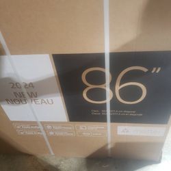 86" LG TV