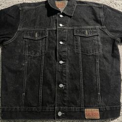 Guess Vintage Mens Denim Jacket 