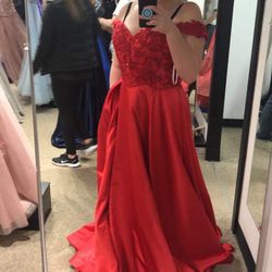 Size 10 Red Prom Dress