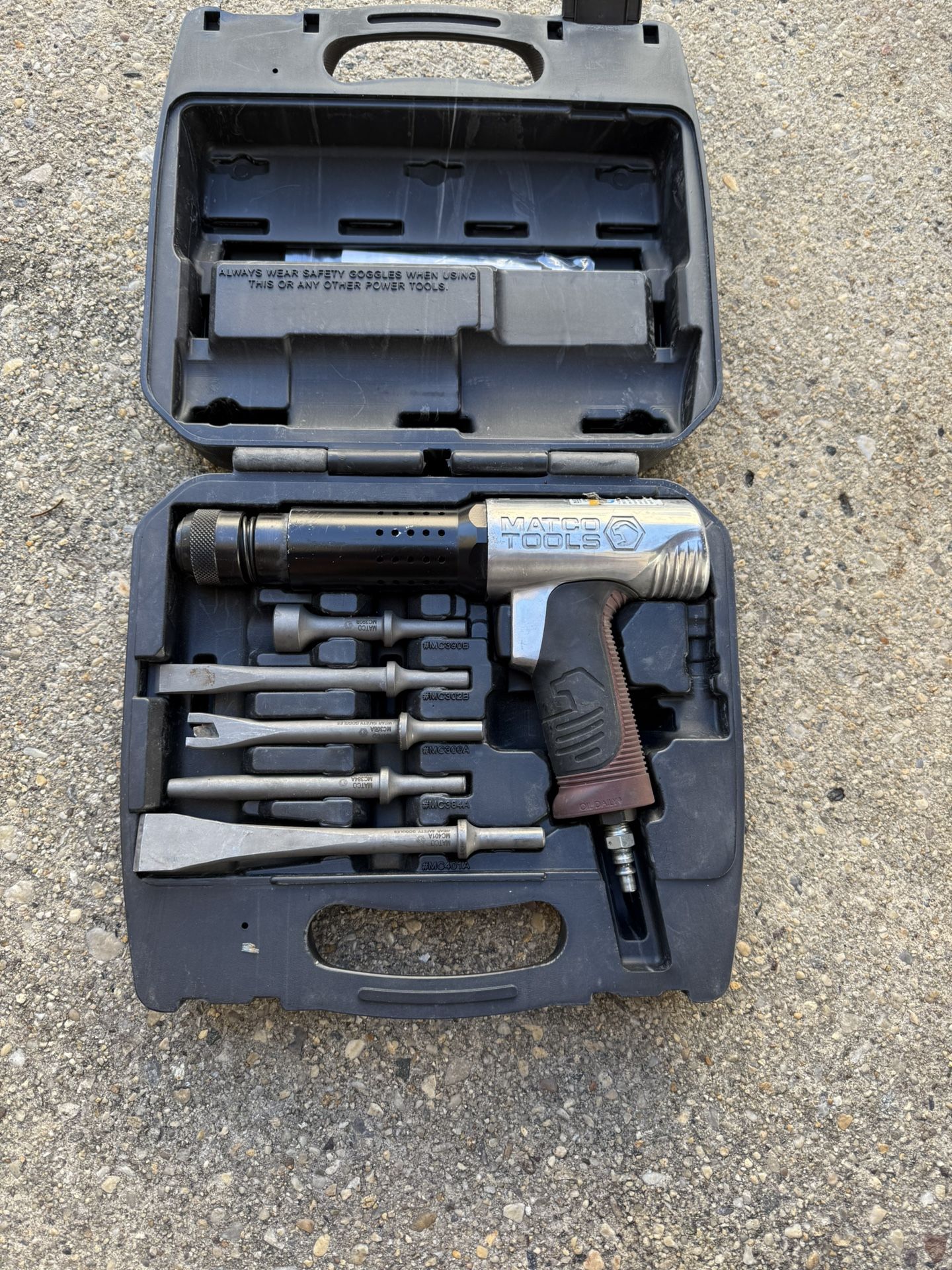 Matco Long Barrel Air Hammer Set MT2816 
