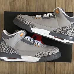 Nike Air Jordan 3 Retro Cool Grey 2021 GS  (398614-012)  