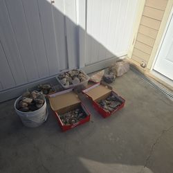 Hounded Rocks and Crystals