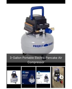 Project Source 3-Gallon Pancake Air Compressor
