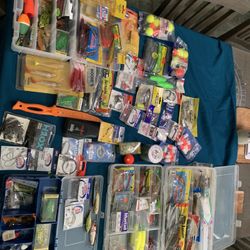 Assorted Fishing Tackle. New And Like New $80 