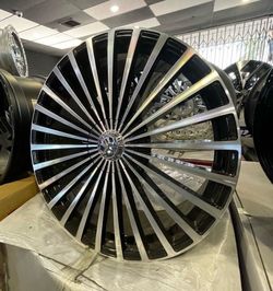 24” Mercedes Replica Wheels Brand New in Box 24x10” Rims Size