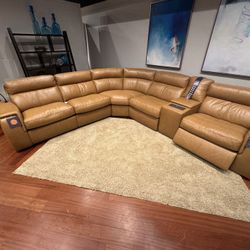 Leather Sectional Sofa