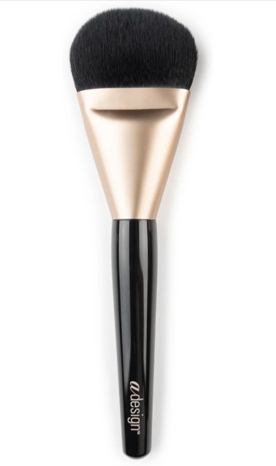 aDesign Professional 2 Piece Makeup Brush Kit – Flawless Foundation Power Duo