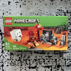 *Brand New* Lego Minecraft | The Nether Portal Ambush