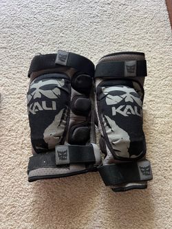 Knee protector, bike tire and valve