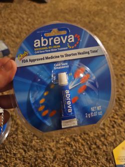 Abreva the only
true, cold sore treatment