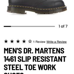 Dr Martens Steel Toe 