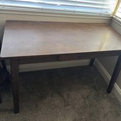Wooden desk