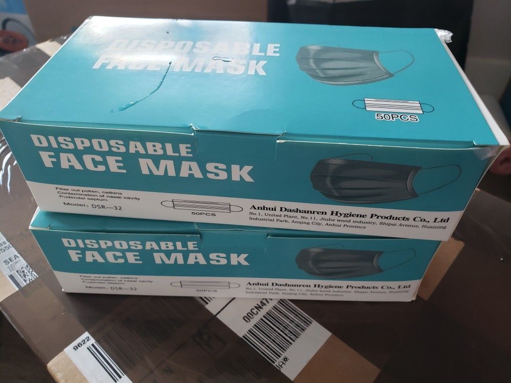 Disposable Face Mask Box of 50