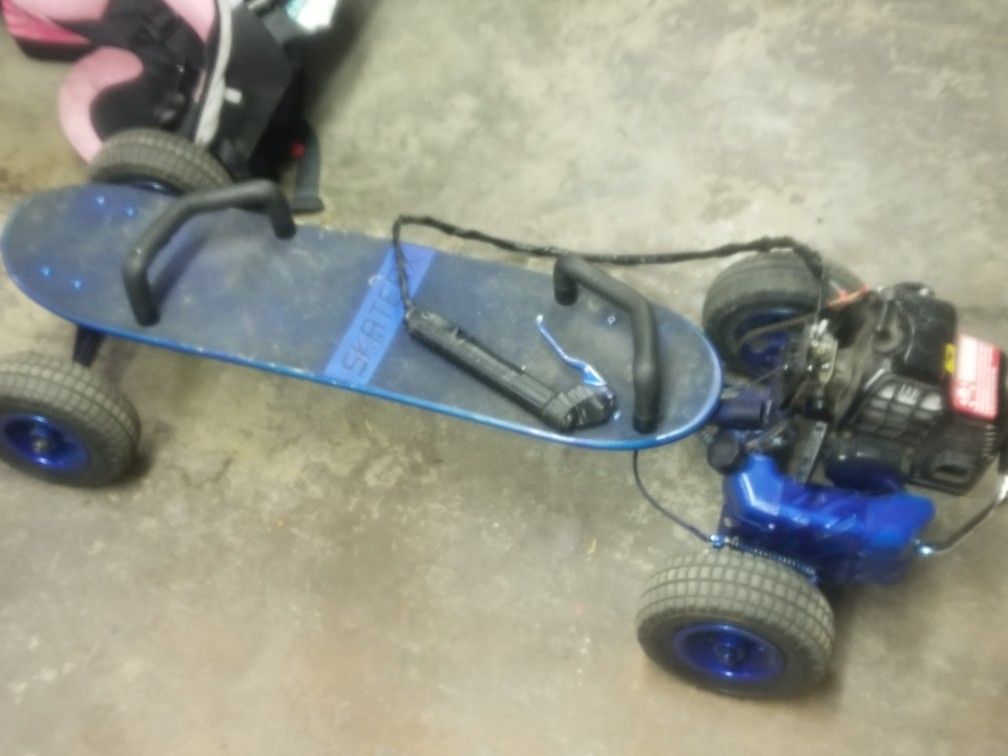 49cc gas powered skateboard