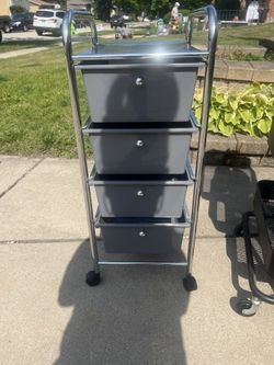 Rolling cart 4 drawer