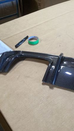 Blemished 2015-2023 Dodge Challenger Carbon Creations Patriot Rear Diffuser - 1 Piece