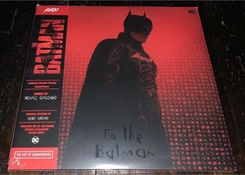 THE BATMAN 3x LP 180 Gram Splatter Vinyl 1st Press MONDO Michael Giacchino