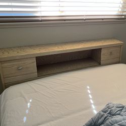 Full Size Bed Headboard, Footboard And Frame
