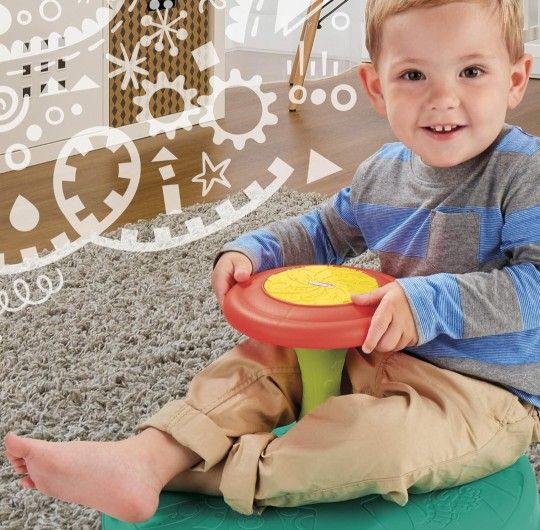 Playskool Sit ‘n Spin – Classic Spinning Toy for Toddlers