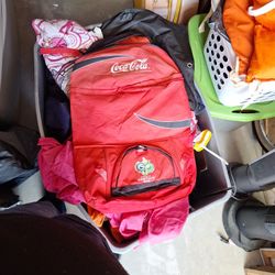 Vintage Coca-Cola Big Backpack 
