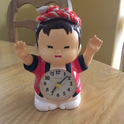 Vintage japanese alarm clock
