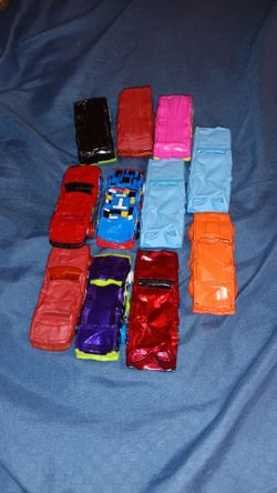 Hot wheels crushed cars lot