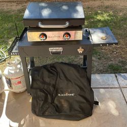 Blackstone 2burner Flat Iron Grill And Stand