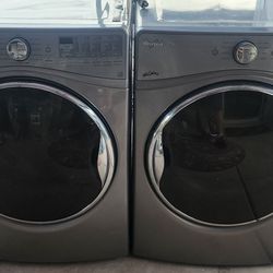 Set Whirlpool Duet Steam Washer And Dryer Electric Steam