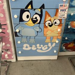 Bluey Dresser Available In Different Characters 
