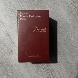 Bacarat Rouge 540 cologne